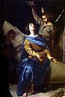 St. Cecilia In Ecstasy by Bernardo Cavallino